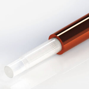 Copper Coated Silica Fibers