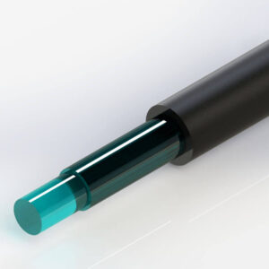 Indium and Zirconium Fluoride Glass Fibers