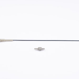 Alignment set for CO- and CO<sub>2</sub>- laser coupler